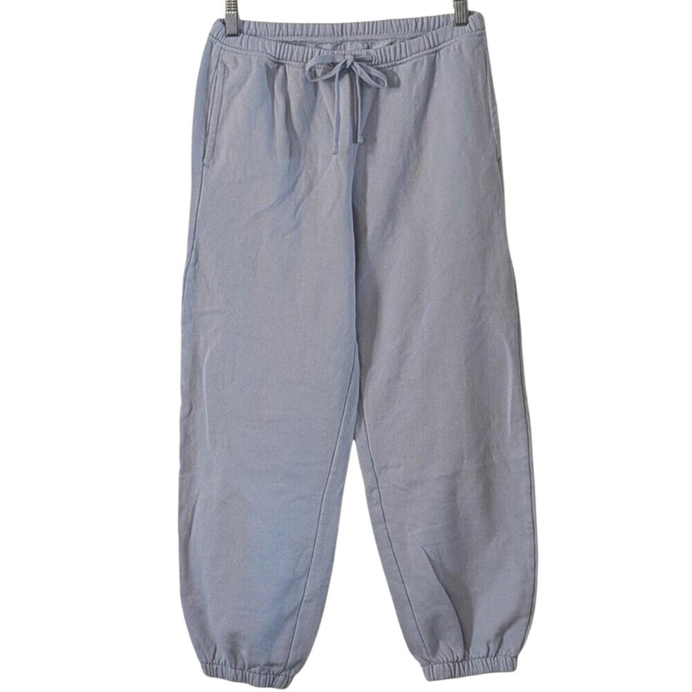 Hollister Gray Fleece Jogger Sweatpants Women's XS Relaxed Lounge Pants
